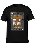 Malibu Beach Graphic T-Shirt