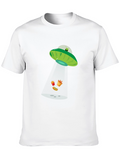 Alien Abduction Fast Food Graphic Tee