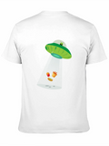 Alien Abduction Fast Food Graphic Tee
