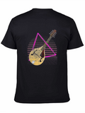 Mandolin Graphic Black T-Shirt