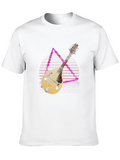 Mandolin Graphic Black T-Shirt