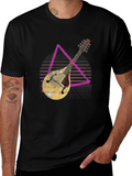 Mandolin Graphic Black T-Shirt