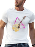 Mandolin Graphic Black T-Shirt