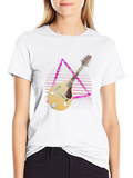 Mandolin Graphic Black T-Shirt