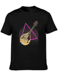 Mandolin Graphic Black T-Shirt