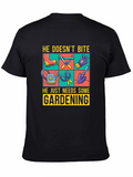 Gardening Tools Graphic T-Shirt