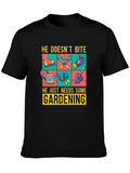 Gardening Tools Graphic T-Shirt