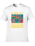 Gardening Tools Graphic T-Shirt