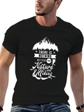 Nature & Hiking Black Graphic Tee