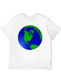 Earth Graphic T-Shirt - Global Design