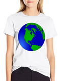 Earth Graphic T-Shirt - Global Design