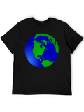 Earth Graphic T-Shirt - Global Design