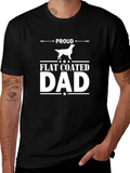 Proud Flat Coated Dad T-Shirt