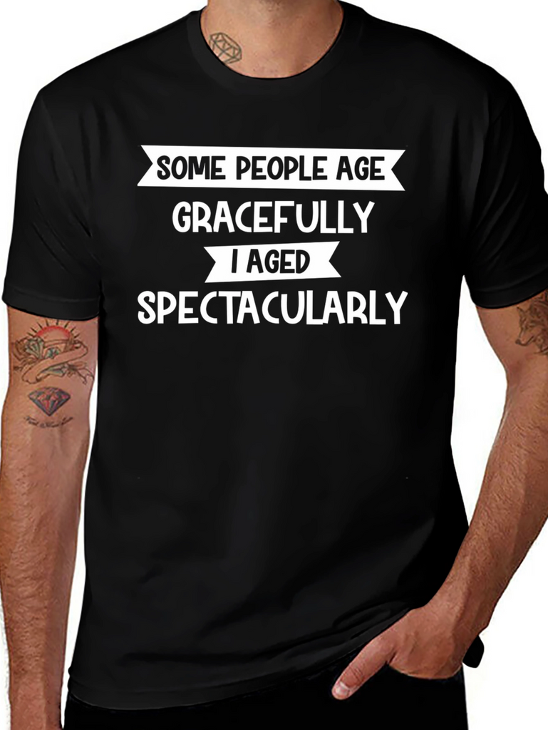 Humorous Ageing T-Shirt: Aged Spectacularly