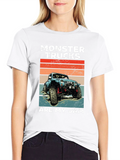 Monster Trucks Are My Jam Graphic Tee