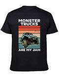 Monster Trucks Are My Jam Graphic Tee