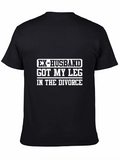 Funny Ex-Husband Divorce T-Shirt