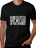 Funny Ex-Husband Divorce T-Shirt