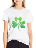 Kiss Me I Play Hockey St. Patricks Day T-Shirt