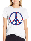 Patriotic Peace Sign T-Shirt