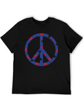Patriotic Peace Sign T-Shirt