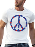 Patriotic Peace Sign T-Shirt