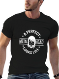 A Perfect Metal Head Looks Like T-Shirt