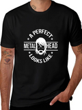 A Perfect Metal Head Looks Like T-Shirt