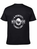 A Perfect Metal Head Looks Like T-Shirt