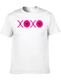 XOXO Heart Graphic Tee - Black