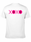 XOXO Heart Graphic Tee - Black