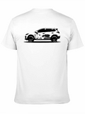 Black Car Silhouette Graphic Tee