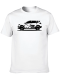 Black Car Silhouette Graphic Tee