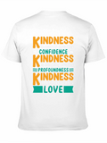 Kindness Creates T-Shirt - Words Thinking Giving