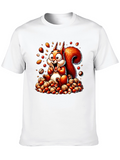 Squirrel Nut Lover T-Shirt - Cartoon Design