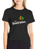 The GuacFather Funny Avocado T-Shirt
