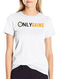 Only Gains Black Gym T-Shirt