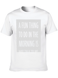 Funny Not Talk to Me Morning T-Shirt