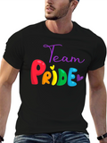 Team Pride T-Shirt - LGBTQ+ Rainbow Graphic Tee