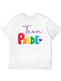 Team Pride T-Shirt - LGBTQ+ Rainbow Graphic Tee