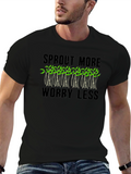 Sprout More Worry Less Graphic Tee