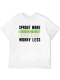 Sprout More Worry Less Graphic Tee