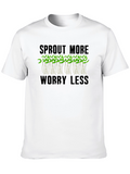 Sprout More Worry Less Graphic Tee