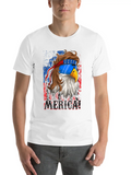 4th Of July Eagle Mullet USA Flag Merica Classic Cotton Tee – Unisex Comfort For Any Season