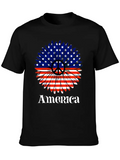 4th Of July Sunflower Classic Cotton Tee – Unisex Comfort For Any Season