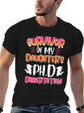 Survivor of Daughters Ph.D Dissertation T-Shirt