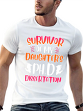 Survivor of Daughters Ph.D Dissertation T-Shirt