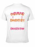Survivor of Daughters Ph.D Dissertation T-Shirt
