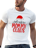 Mommy Claus Christmas Graphic Tee