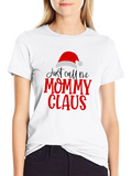 Mommy Claus Christmas Graphic Tee